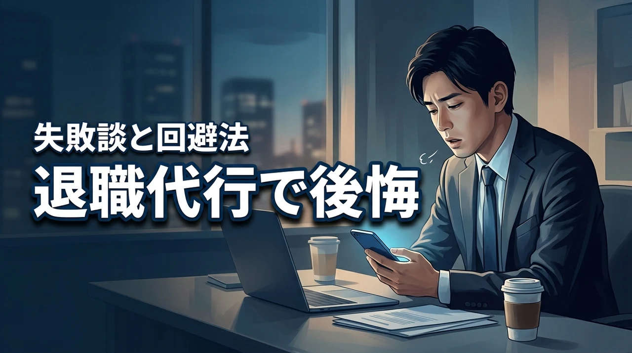 退職代行を使って後悔した失敗談まとめ！最悪な結末を回避する方法