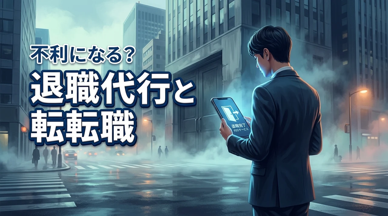 退職代行を使うと転職に不利になる？バレる原因と面接での伝え方